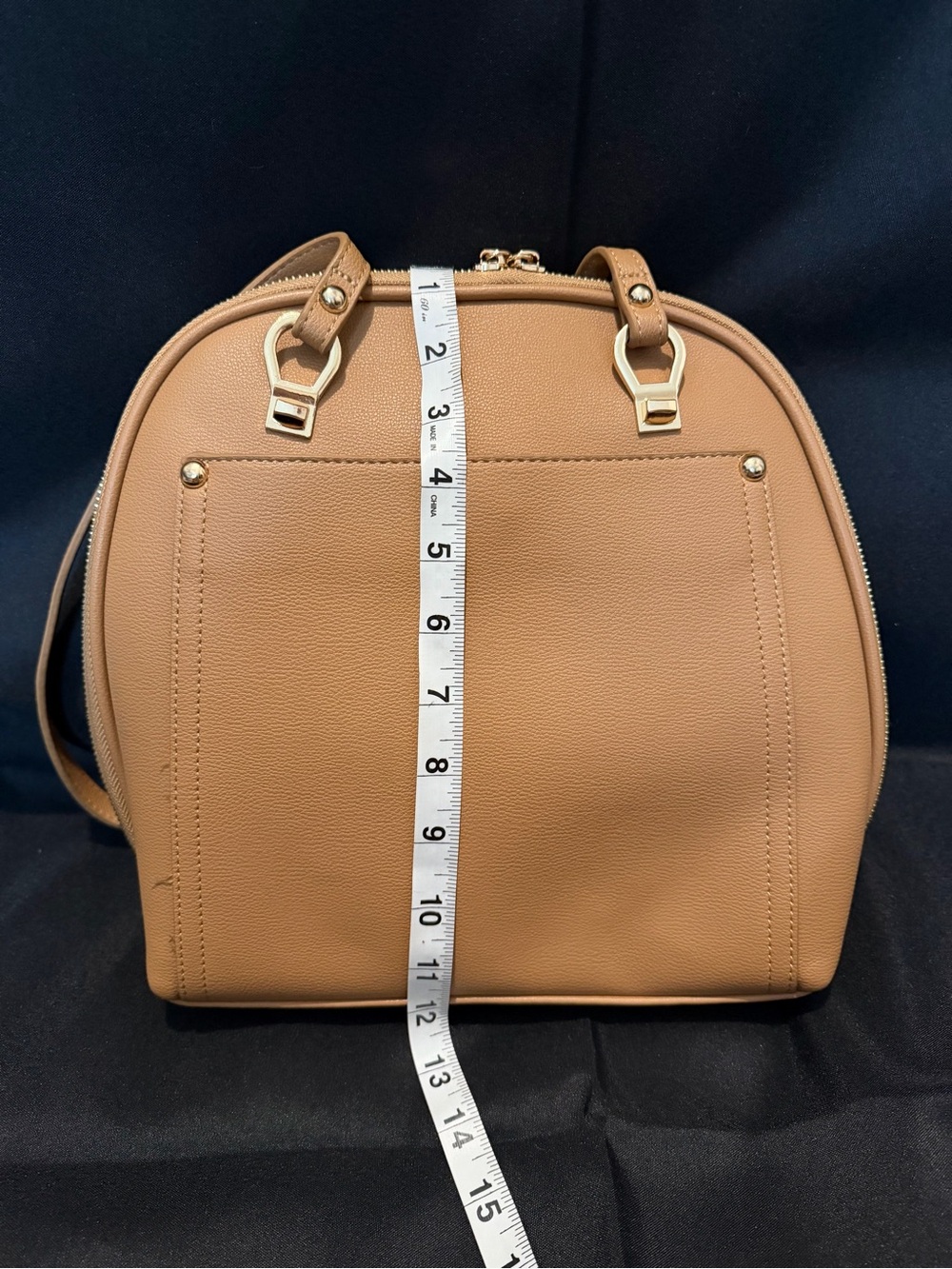 Miztique Mini Backpack/Purse with Gold Hardware - Picture 7 of 8